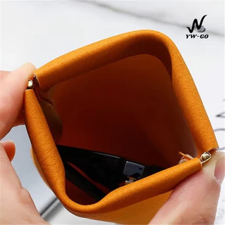 ซองใส่แว่นตาหนัง PU หนังนิ่ม กันน้ำ กระเป๋าเคสหนัง (พร้อมส่งค่ะ) G2751