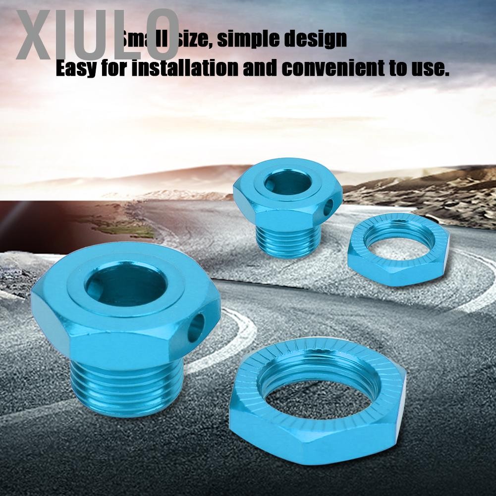 Xiulo 4 ชิ้น RC ล้อ Hex ไดร์เวอร์ 17 มิลลิเมตรอลูมิเนียมอัลลอยด์ C Oupler ชุดสำหรับ HSP 1/8 - รูปที่ 5