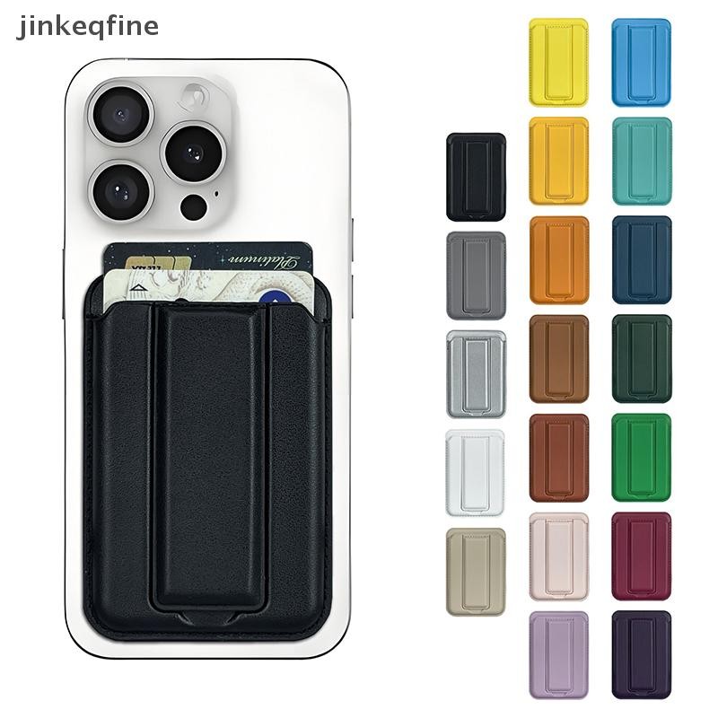 KTH Universal หนังกระเป๋าสตางค์แม่เหล็กสําหรับ IPhone 15 16 Pro Max Magsafe ผู้ถือบัตรแม่เหล็กสําหรับ Samsung S24 Xiaomi 14 ร้อน