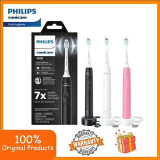Philips 4100 Sonicare แปรงสีฟันไฟฟ้าอัลตราโซนิก 7X ครั้งขจัด…