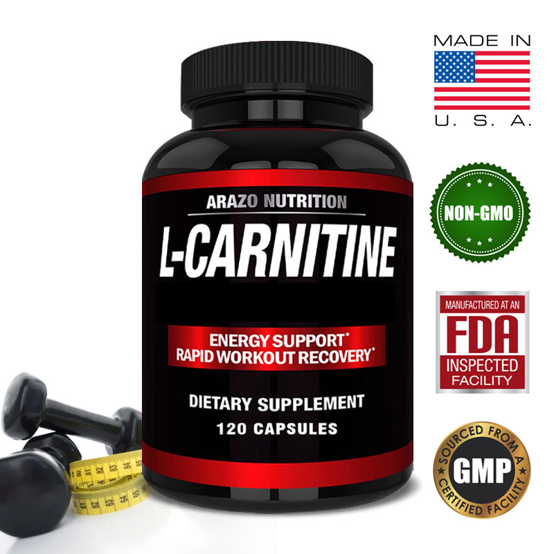 L-Carnitine - ผลิตภัณฑ์เสริมอาหาร - Energy Support, Faster Workout Recovery, ปรับปรุงประสิทธิภาพการอ
