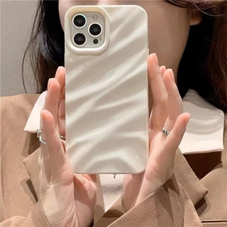 เคสโทรศัพท์ for เคสไอโฟน 13 iPhone 11 14 15 16 12 Pro Max 14 Plus XR XS Max 16 Pro เคสซิลิโคน กันเปื้อน ลายลิ้นจี่