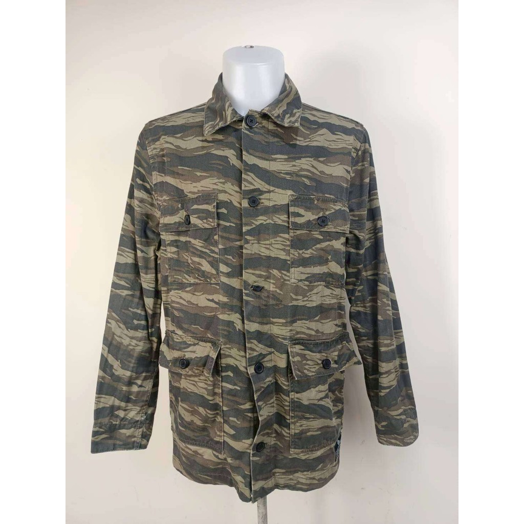 H274 📌 เสื้อH&M Divided Tiger Jacket อก 46  อ่านรายละเอียดด้านล่างให้ครบ
มือ2 สภาพดี