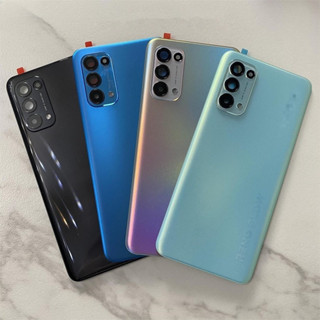 Reno5 สําหรับ OPPO Reno 5 4G 5G พลาสติกแบตเตอรี่ฝาหลังซ่อมเป…