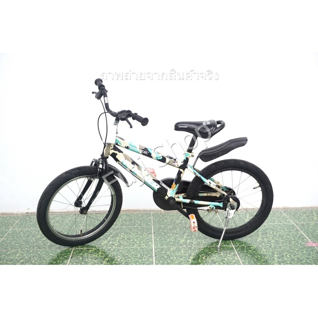 จักรยานเด็กญี่ปุ่น - ล้อ 18 นิ้ว - ไม่มีเกียร์ - Hummer - สีเขียว [จักรยานมือสอง]