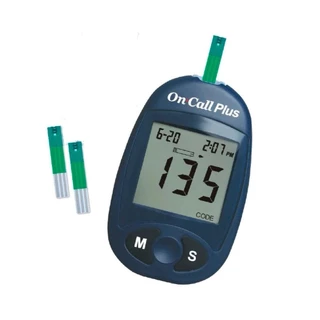 On Call Plus ออนคอล พลัส แผ่นตรวจน้ำตาล 25 แผ่น แผ่นตรวจเบาหวาน Blood Glucose Test Strip