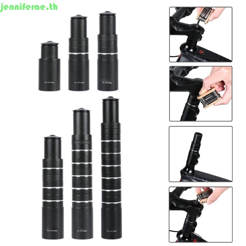 Jenniferae จักรยานส้อม Stem Extenders Handlebar Risers อะแดปเตอร์แฮนด์สําหรับจักรยาน
