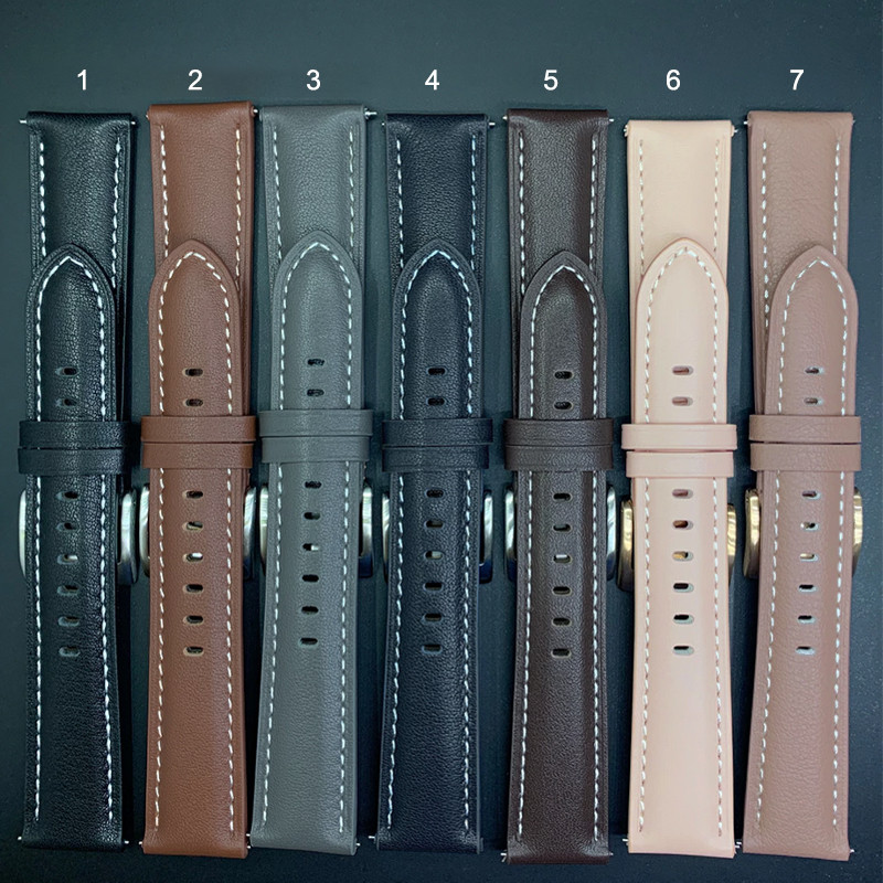 สายหนังวินเทจสําหรับ Samsung Galaxy Watch 7 6 5 4 44 มม.42 มม.FE Active 2 40 มม.44 มม.Watch6 Watch4 เกียร์คลาสสิกกีฬา - รูปที่ 3