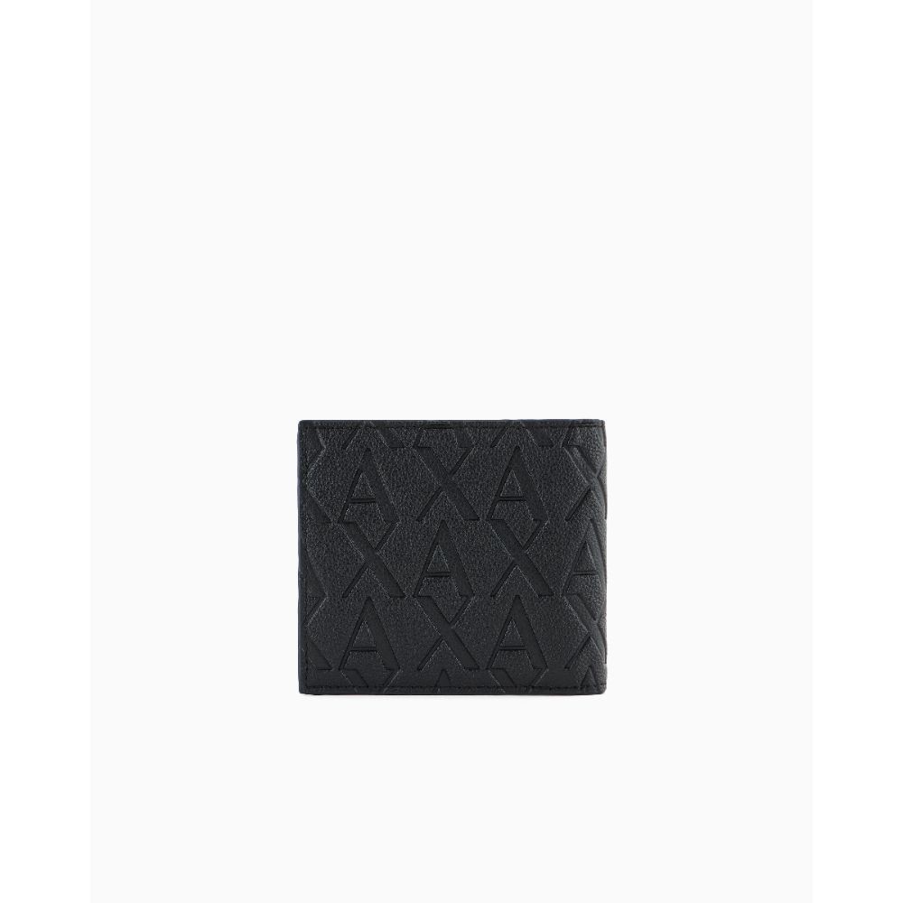 Armani Exchange กระเป๋าสตางค์ผู้ชาย รุ่น XM000167-AF12133-UC001 - สีดำ