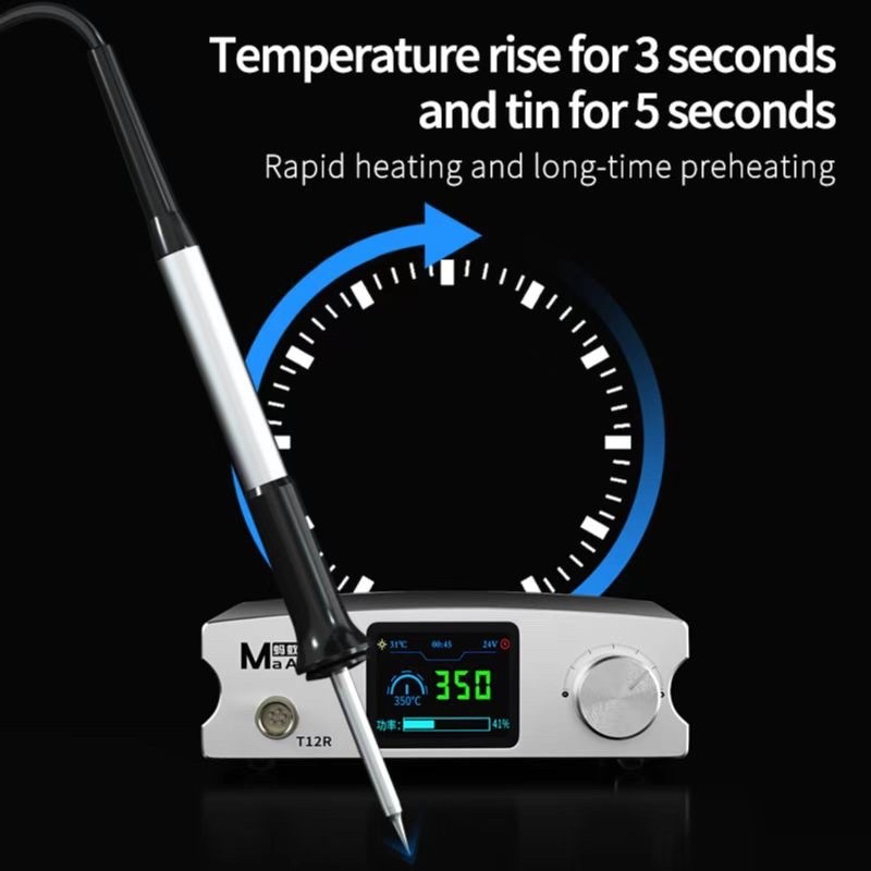 หัวแร้ง MaAnt T12R ไช้ปลายT12 3วิ แถมปลายงอ