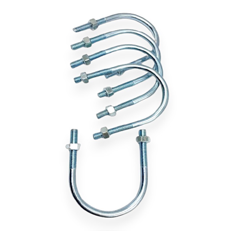 ยูโบลท์เหล็ก ชุบซิงค์ขาว กันสนิม มีหลายขนาด ตั้งแต่ ขนาด 4นิ้ว-10นิ้ว - รูปที่ 6