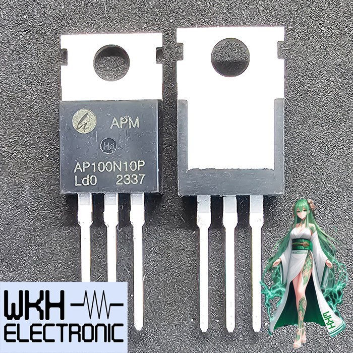 EWR27 AP100N10P AP100N10 100N10 AP 100N10P Mosfet N-Channel 100A 100V TO-220 APM