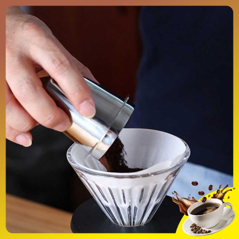 Coffee Talk Dosing Cup Portafilter Espresso Machine Stainless 51-53mm - YXA046