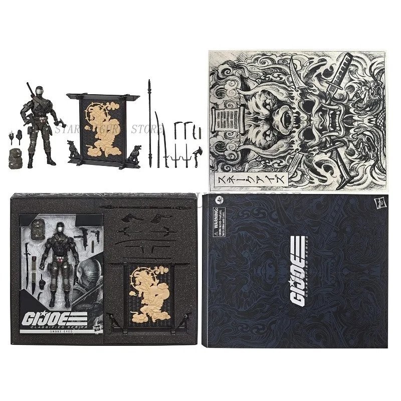 ฟิกเกอร์ GIJoe หัวงูเห่าขนาด 6 นิ้ว ของเล่นฟิกเกอร์ GIJoe รูปแบบสะสมตางู