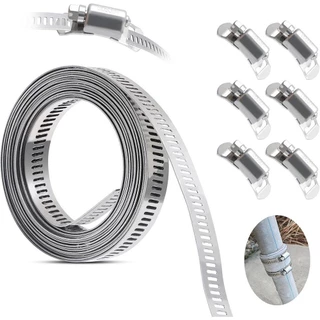 HORIZ สายรัดแคลมป์ท่อ, แคลมป์ท่อสแตนเลส 304 ขนาดใหญ่, ท่อแบบปรับได้ท่อหนีบท่อท่อท่อ