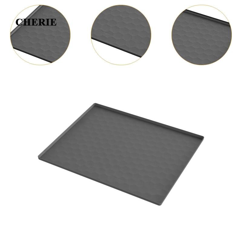 [Chery] แผ่นรองตู้เย็นขนาดเล็กถาดหยดอุปกรณ์ในบ้านแบบใช้ซ้ําได้พร้อมกันลื่นขอบยก - รูปที่ 2