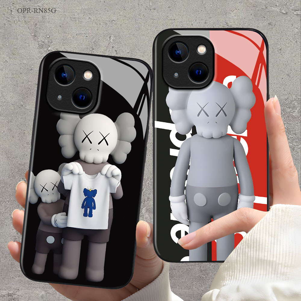 OPPO Reno 8 8Z 7 7Z 6Z 6 5 4 2F F11 F9 F7 F5 Pro Youth 4G 5G เคสออปโป้ Hat Boy Glass Case