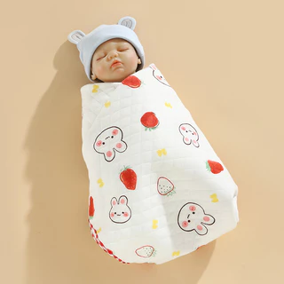Berma Baby ผ้าห่มเด็ก ผ้าห่อตัวเด็กแรกเกิด ห่อตัวเด็ก ระบายอากาศได้ดี นุ่มและสบาย ผ้าเช็ดตัวเด็กใยไผ่