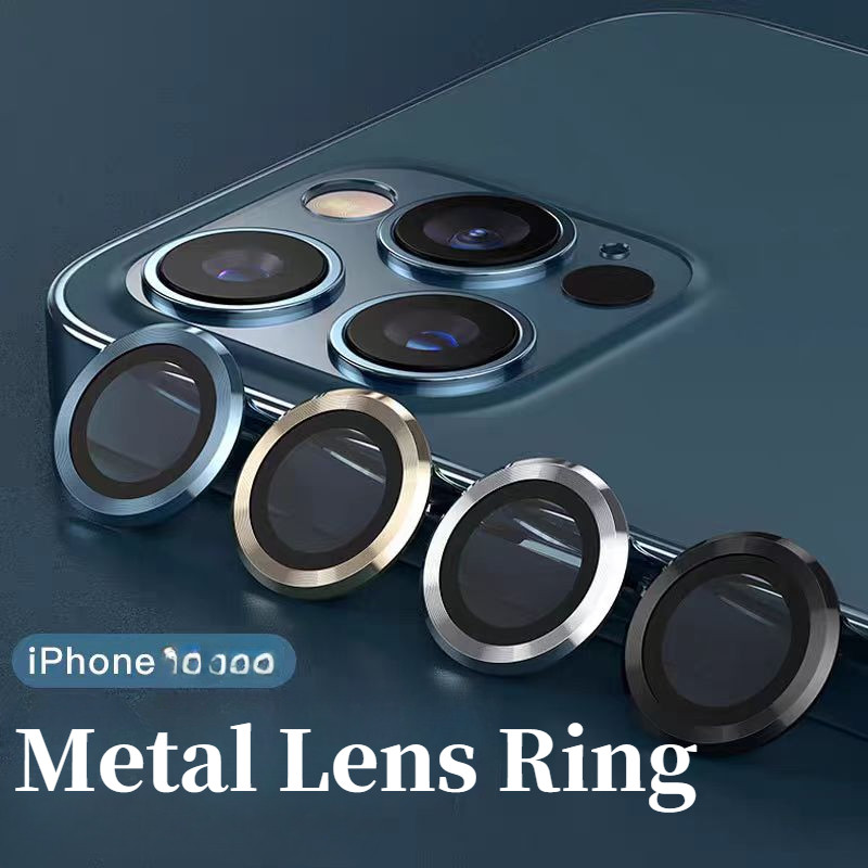 Eagle Eye เลนส์ Protector กระจกนิรภัยฟิล์มสําหรับ iPhone 16 15 14 13 12 11 Pro Max 16 15 14 Plus อลูมิเนียมเลนส์สติกเกอร์เลนส์แหวนกระจก Stickerr