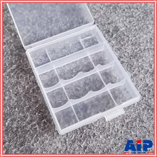 1อัน กล่องพลาสติกเก็บถ่าน AA กับ AAA 4ก้อน กล่องใส่ถ่าน กล่องเก็บถ่าน2A 3A เอไอ-ไพศาล