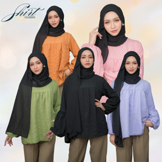 เสื้อต่ออก แขนบอลลูนสุดน่ารัก เนื้อผ้าเบาใส่สบาย เรียบง่ายไม…