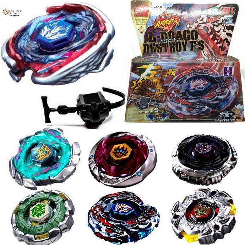 Cod Hot Fusion Metal Rapidity Fight Masters Top Beyblade String Launcher ชุดของเล่นใหม่