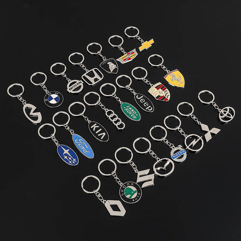 Creative Individual Car Logo Couple Keychain Pendant Business Promotion Volkswagen Gift Key Chain Metal Car 6NJc