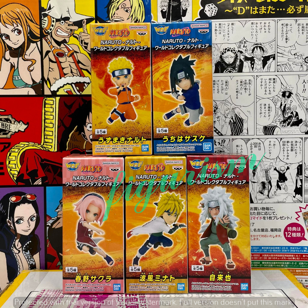 🔥 WCF Naruto นารูโตะ - Naruto Sasuke Sakura Minato Jiraiya 🔥 แท้ จาก ญี่ปุ่น💯