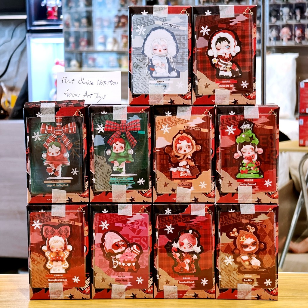 เช็คการ์ด เลือกตัว ส่งไวจากไทย! [มีโค้ดลด 15-20%] แท้100%  Skull Panda, Tell me what you want