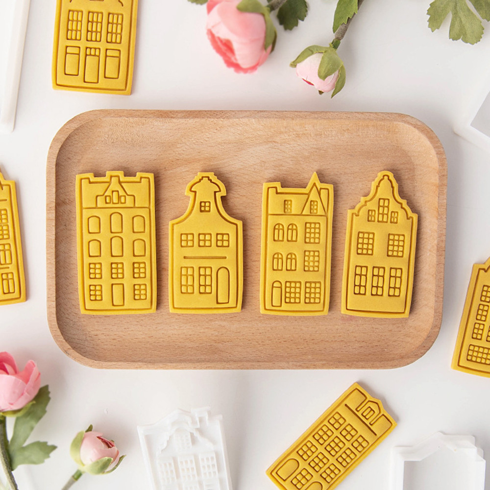 Amsterdam House แม่พิมพ์คุกกี้ แม่พิมพ์ลายนูน แม่พิมพ์คุกกี้ขนม เครื่องมืออบขนม DIY