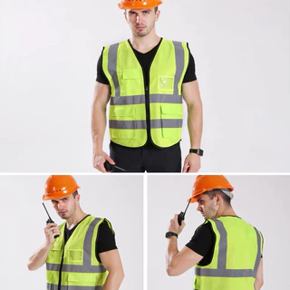เสื้อกั๊กเซฟตี้ เสื้อกั๊กสะท้อนแสง Reflective Safety Vest เพิ่มความปลอดภัยในการทำงาน การออกแบบที่พิถีพิถัน