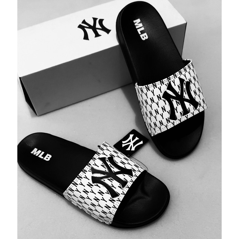 Slop SANDALS NY mlb || รองเท้าแตะแบบสวมสําหรับบุรุษและสตรีคุณภาพดีระดับพรีเมียม LETS WEAR COMFORTABLE บน FEET!!
