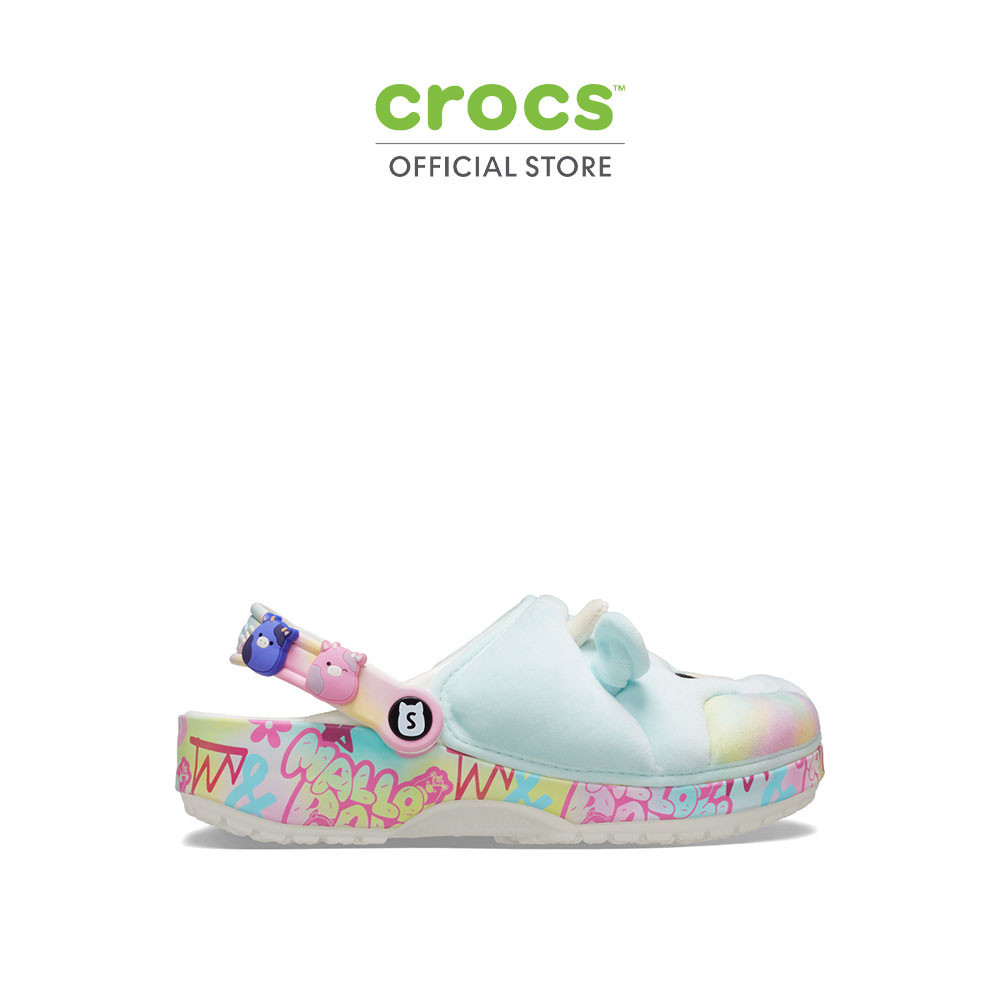 CROCS รองเท้าลำลองผู้ใหญ่ CLASSIC SQUISHMALLOWS COW CLOG รุ่น 21085290H - MULTI