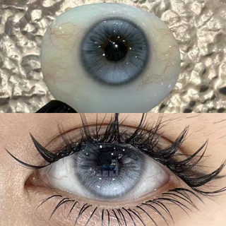 Graded 2 ชิ้น/1 คู่ Watery Color คอนแทคเลนส์ 14.5 มม. Softlens