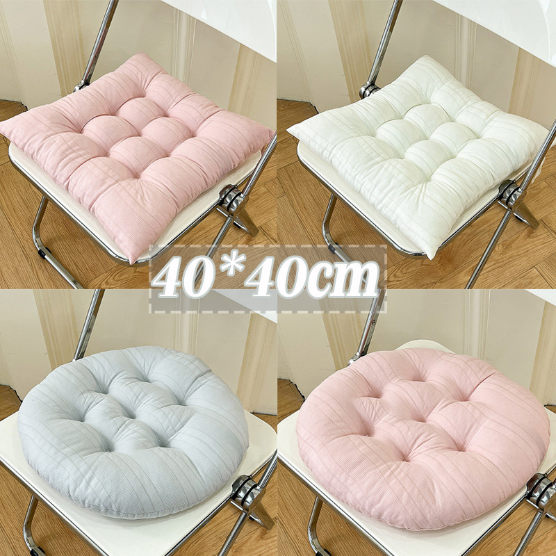 พร้อมส่ง เบาะรองนั่ง 40x40cm หนานุ่มนั่งสบาย สําหรับตกแต่งบ้าน เบาะรองนั่งเก้าอี้