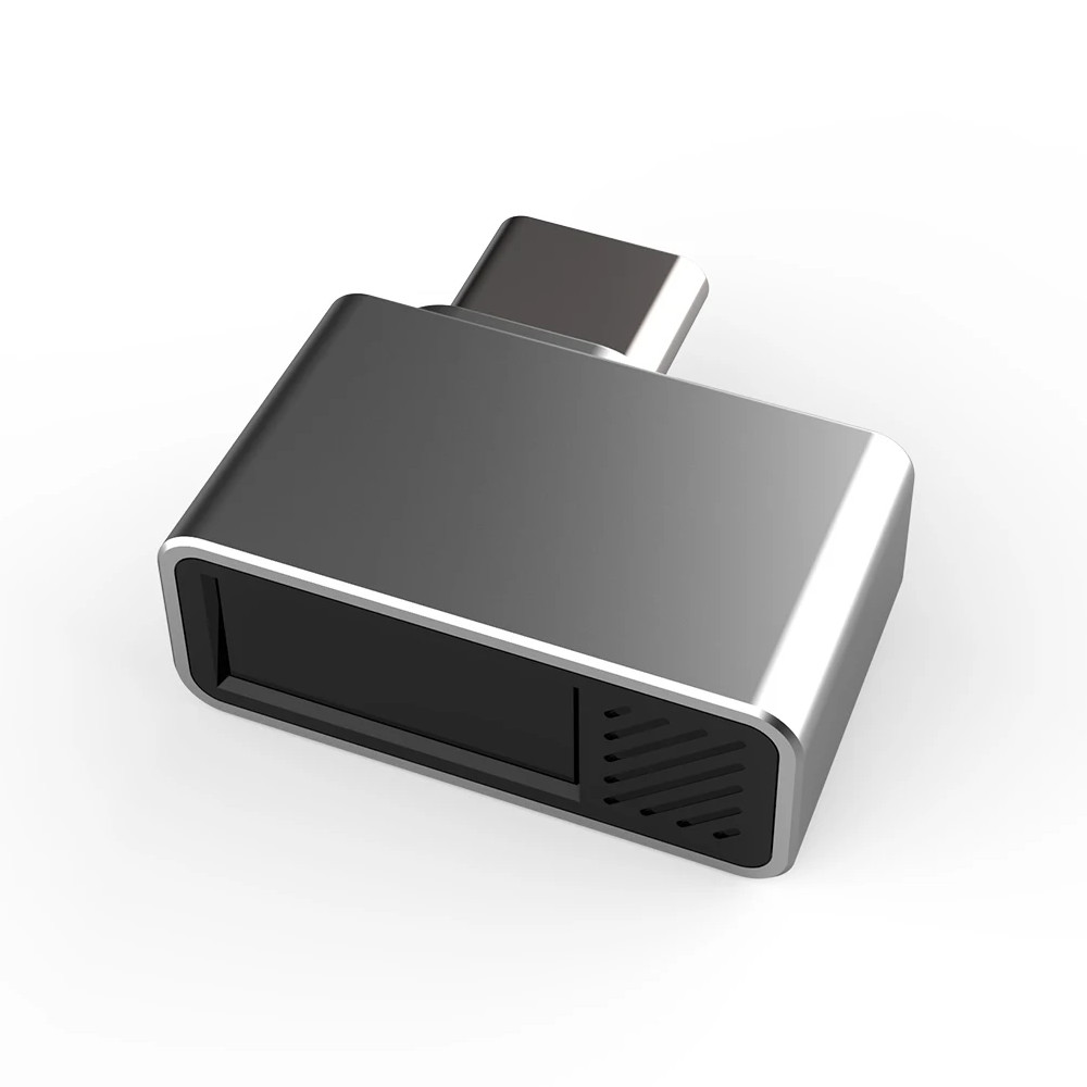 AJSSHOP TEC เครื่องอ่านลายนิ้วมือนิรภัย Login USB Type C ลายนิ้วมือ - U9