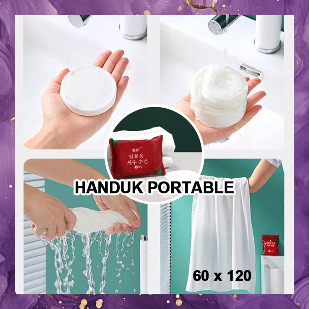 (SBA) JUMBO COMMPRESSED Bath Towel Candy Travel Face Portable Small Mini Hotel Swimming Gym AP2619B2