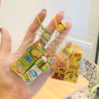 (โซ่ฟรี) กระเป๋าซิปล็อคพีวีซี อุปกรณ์เสริม DIY พร้อมถุงเก็บรู ของขวัญปีใหม่