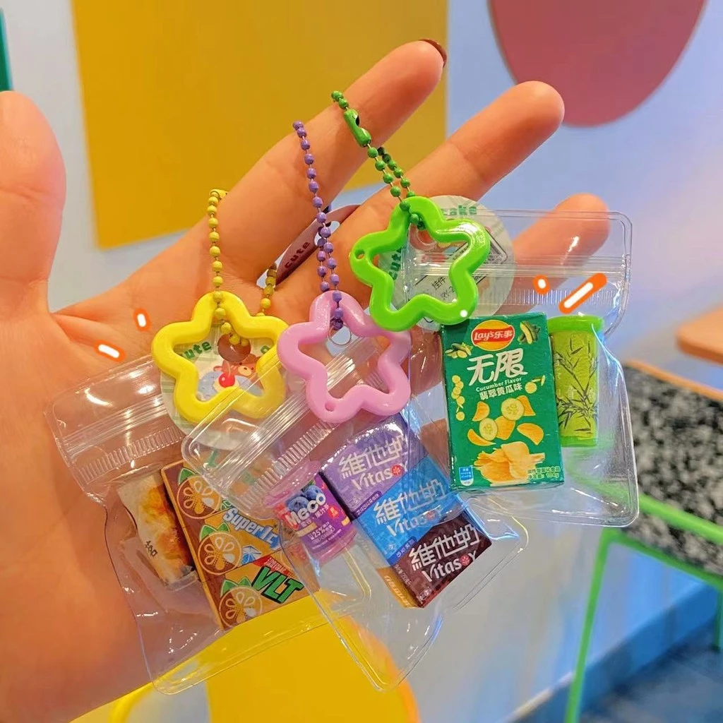 (โซ่ฟรี) กระเป๋าซิปล็อคพีวีซี อุปกรณ์เสริม DIY พร้อมถุงเก็บรู ของขวัญปีใหม่