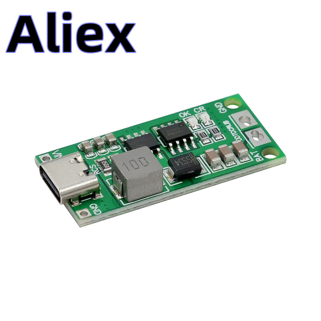 (1/5PCS) 2S 3S 4S Li-ion แบตเตอรี่ charger แบตเตอรี่ป้องกัน TypeC USB boost ชาร์จ DC3-5V