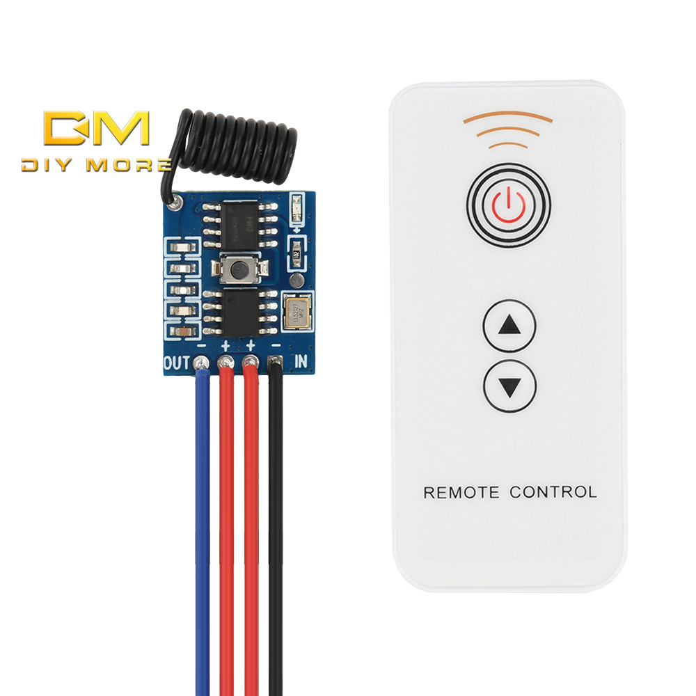 Diymore 40W DC3.3-24V Blinking Dimming ไฟหายใจ 5V12V Micro Mini รีโมทคอนโทรลสวิทช์ไฟ Led โมดูลเปิด/ป