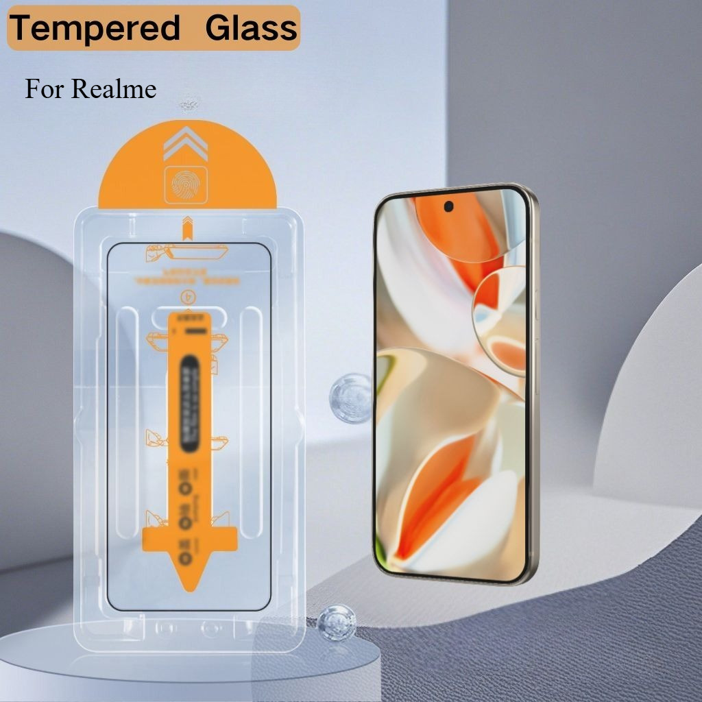 HD ฝุ่นฟรีกระจกนิรภัยสําหรับRealme NEO7 ACE X2 Pro Q5 GT5 X 10 5G V23 V3 V30 Q5i V30T V11 Neo2T V15 