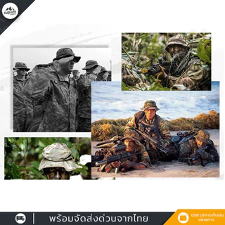 หมวก หมวกผู้ชาย ปีกสั้น งานUS สำหรับทหาร เดินป่า ยุทธวิธีต่อสู้