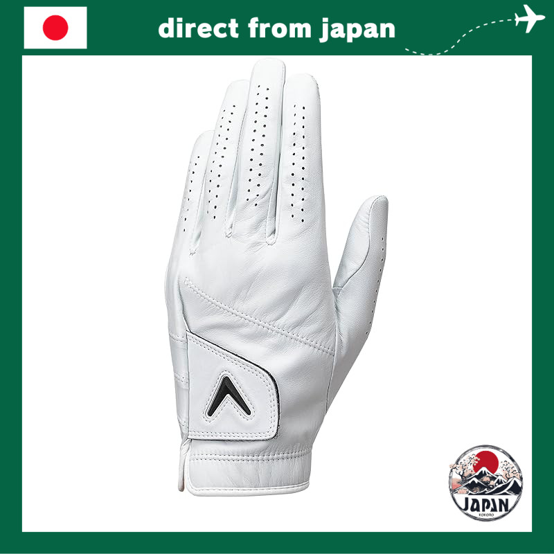 Callaway TOUR AUTHENTIC MLH White Golf Glove – Men’s, Left Hand for right-handed golfers – โปรปัง