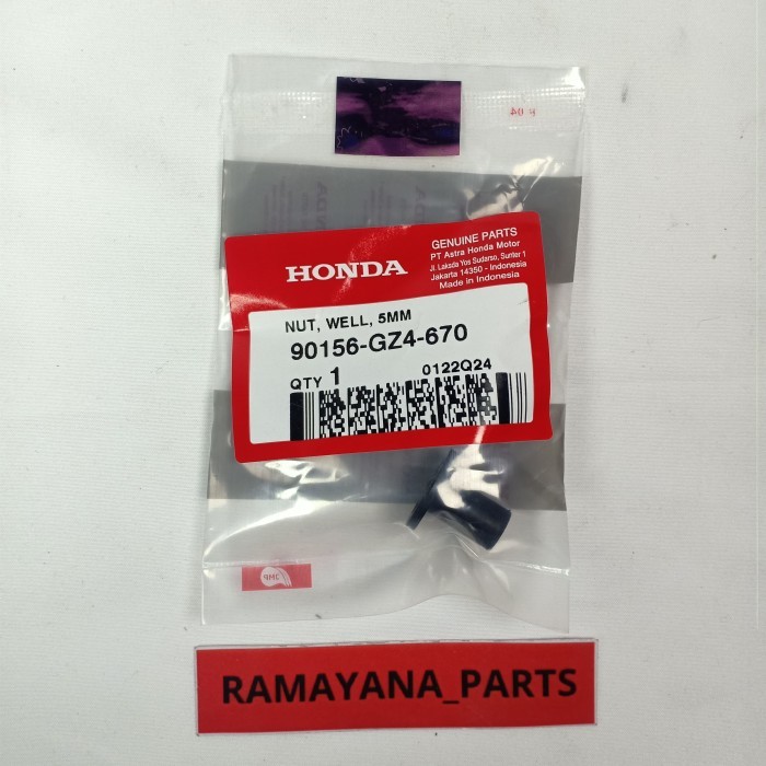 Well Nut Bolt 5MM Honda ADV 150 CBR500R NM4 VULTUS 90156GZ4670