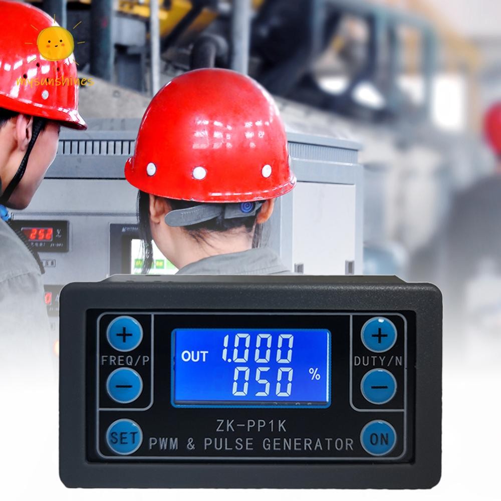 ☀MS ใหม่ ZK-PP1K PWM เครื่องกําเนิดสัญญาณ Precision Pulse Frequency Square Wave Generator