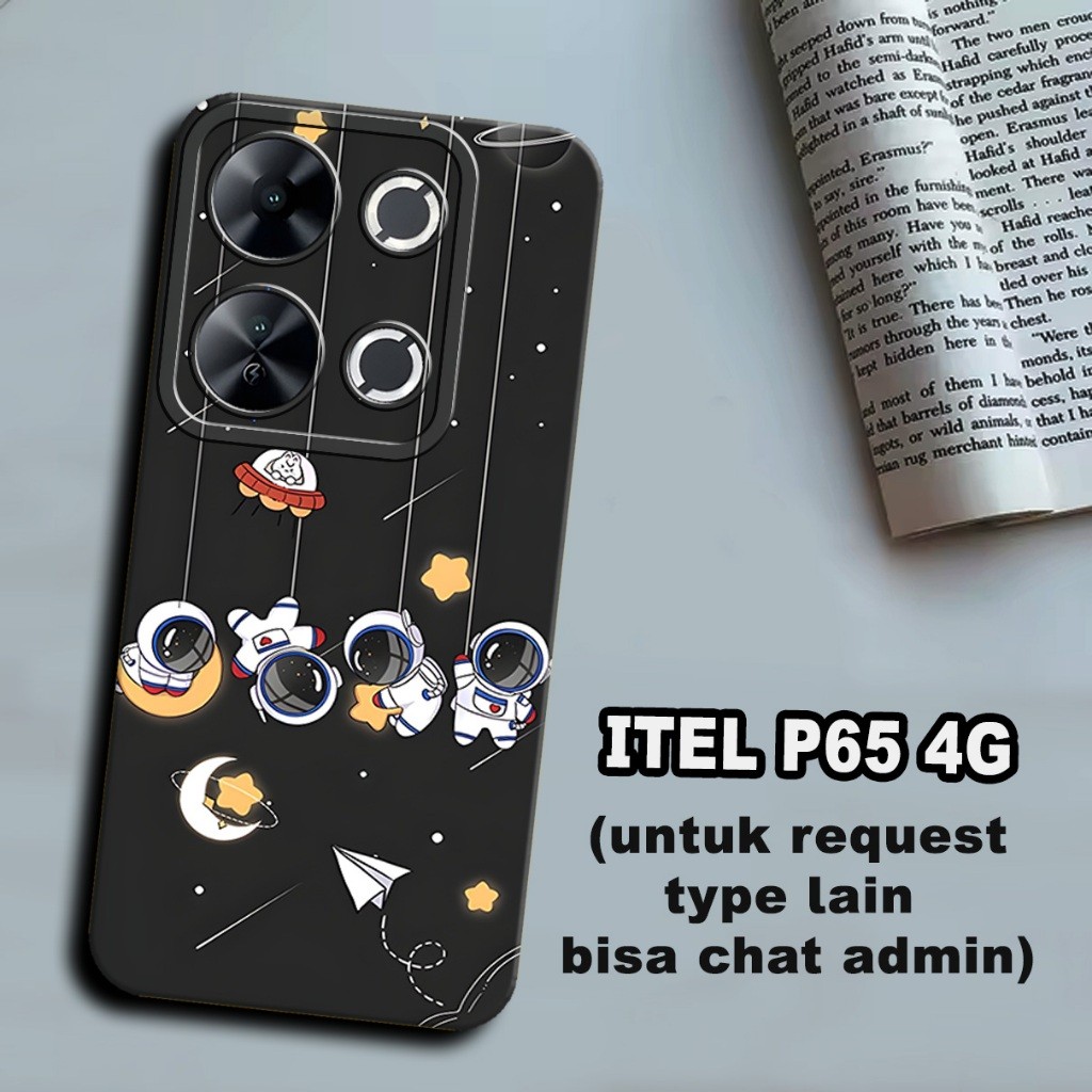 CC35/ ยืดหยุ่นยาง softcase สําหรับ ITEL P65 4G/น่ารัก Motif/ITEL P65 4G case/ITEL P65 4G case/ITEL P