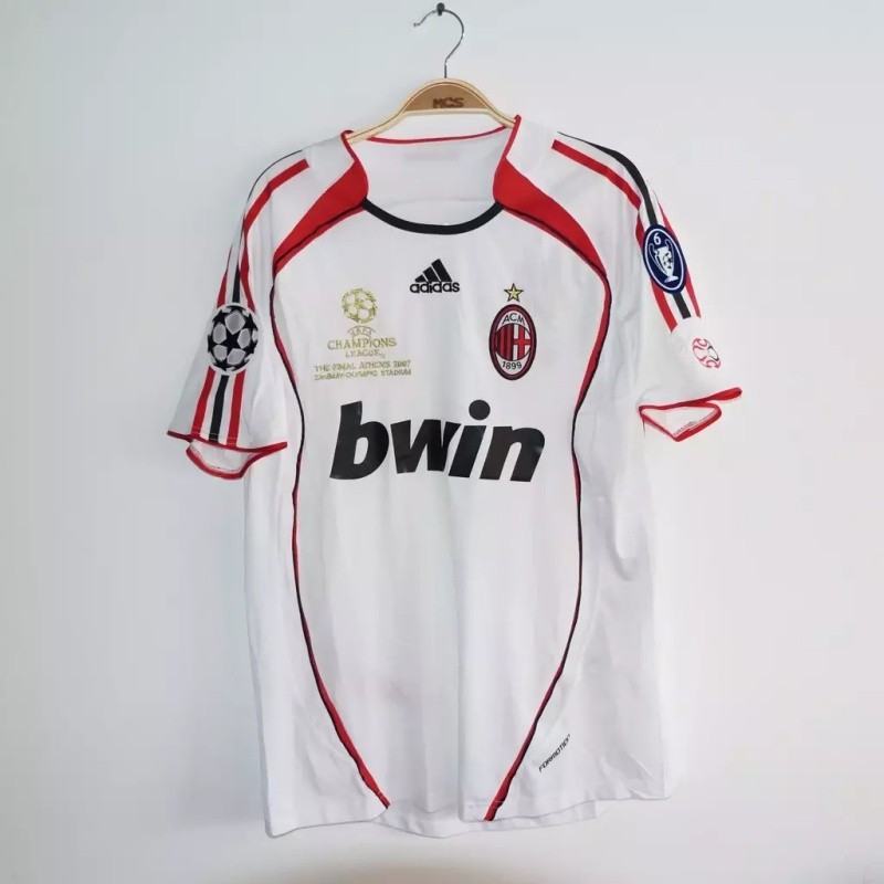 Retro Edition 2006/07 ACMilan Away เสื้อฟุตบอลสําหรับ S-2XL