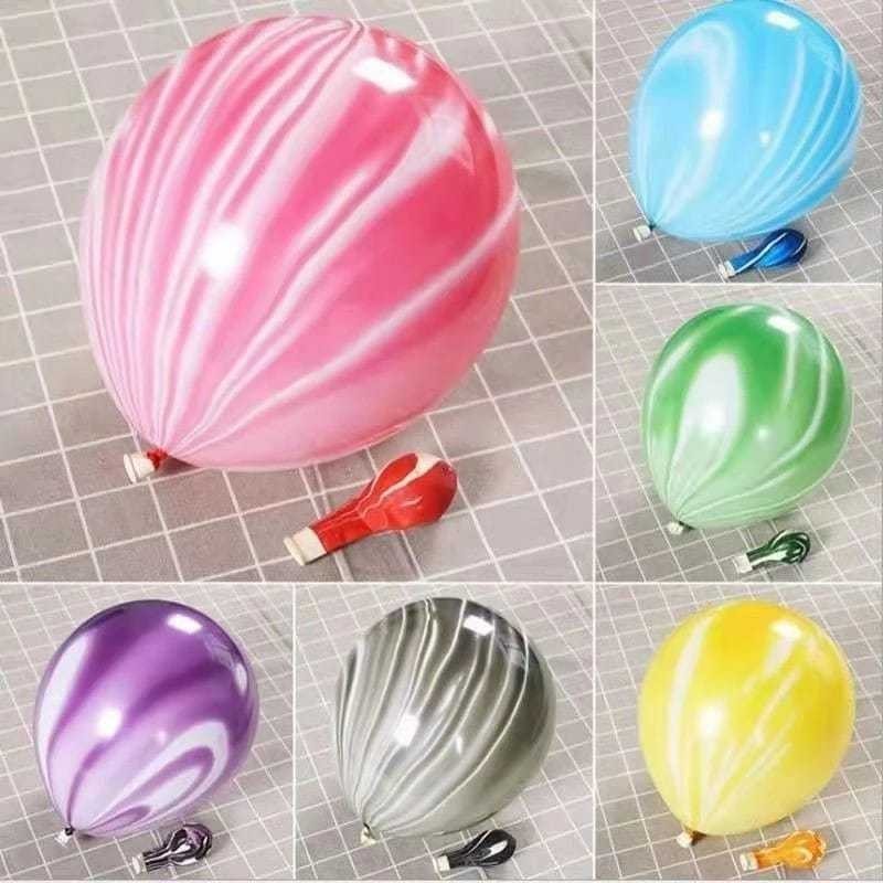 AC MARBLE BALLOON / MARBLE LATEX BALLOON