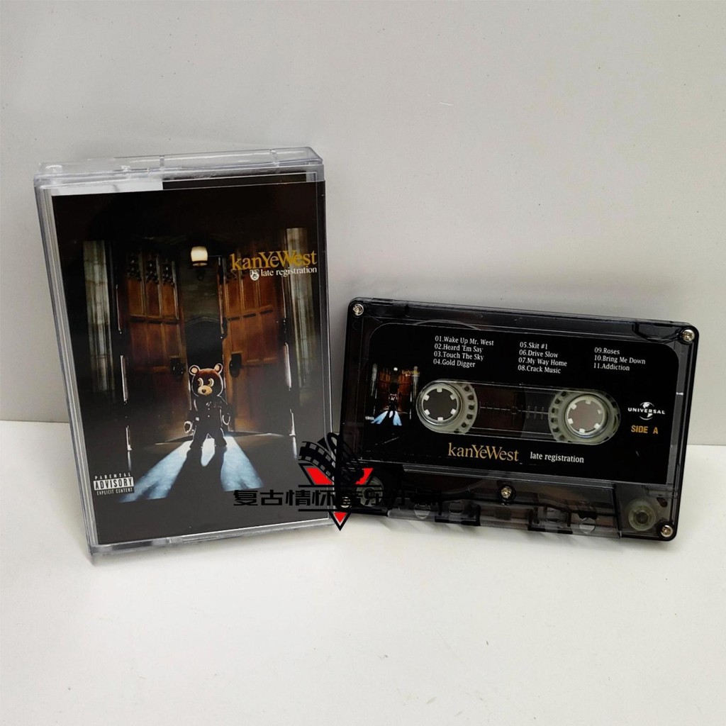 SANCHENG3CYLXQ14 Tape Rap King Kanye West Kanye West Kanye West ลงทะเบียนปลาย